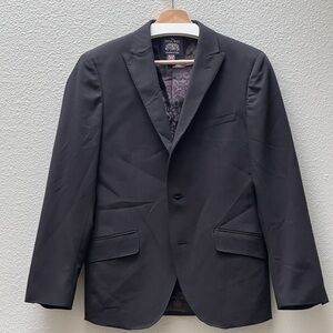 ❤️Savile Row Company - Black 2-Piece Suit - 40S